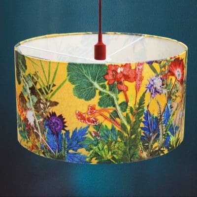 Summer Tropics | Yellow & Green Light Shade For The Living Room