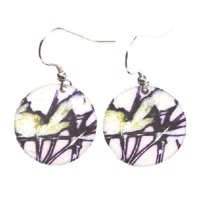 Botanical Inspired Aqua Branch Earring Set. Stylish Jewellery Gift