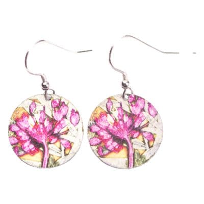 Botanical Inspired Tropical Sunshine Earring Set. Stylish Jewellery Gift