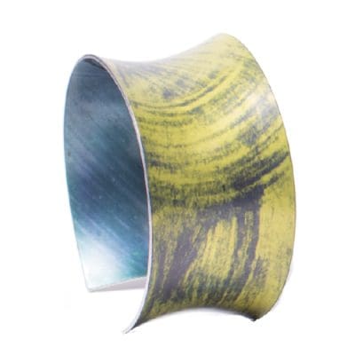 Painterly Collection Lemon Cuff Bracelet and Jewellery Gift