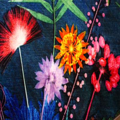 Indigo Tropical | Fabric by the Metre
